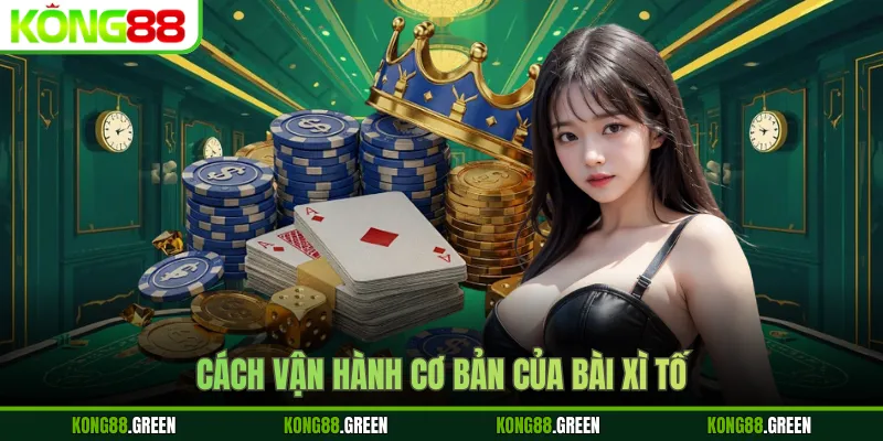 Cách vận hành cơ bản của bài xì tố